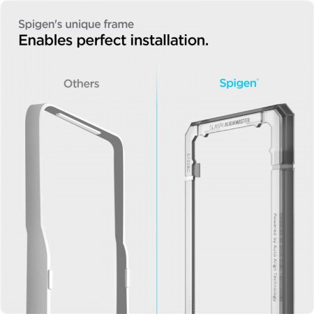 Sticla securizata Spigen ALM Glas.tR pentru Samsung Galaxy S21 FE - 2 buc. - Img 2