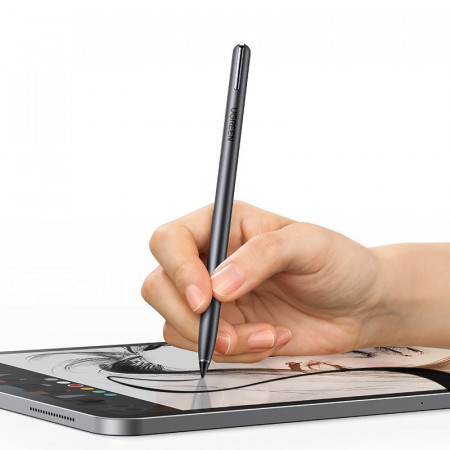 Stilou capacitiv Ugreen pentru iPad (versiunea activa) gri (80135 LP221) - Img 5