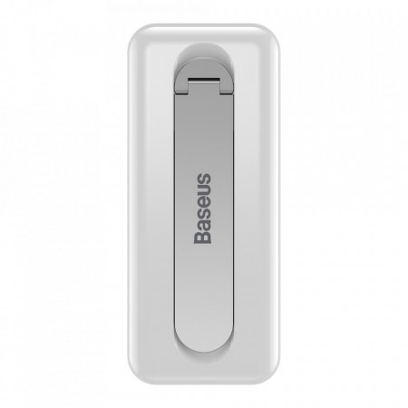 Suport de telefon pliabil autoadeziv Baseus alb (LUXZ000002) - Img 2