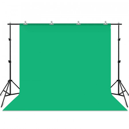 Suport fundal studio foto Puluz 2x3m + Fundaluri 3 buc PKT5205 - Img 2