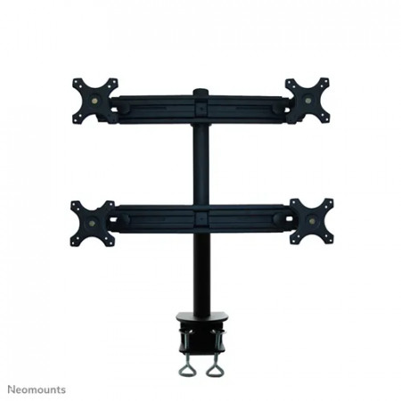 Suport monitoare birou Neomounts FPMA-D700D4, 19"-30", 8 Kg monitor (Negru) - Img 3