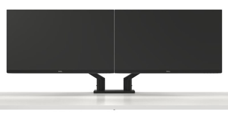 Suport Monitor de Birou Dual Dell 482-BBDL, 19" - 38", VESA 100x100, 10kg (Negru) - Img 8