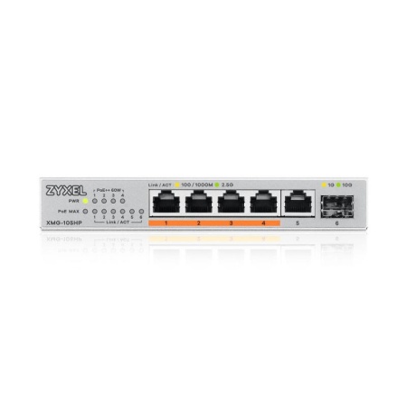 SWITCH ZYXEL XMG105H 5PORT POE 1 SPF+ - Img 8
