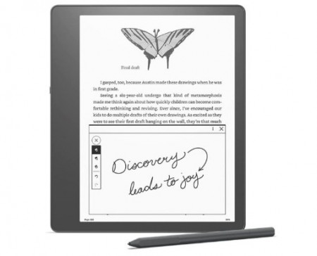 Tableta ePaper Amazon Kindle Scribe, ecran 10.3", 300 ppi, Premium Pen inclus, 64GB, Wi-Fi (Negru)