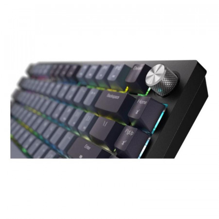 Tastatura mecanica gaming Corsair K65 PLUS 2.4GHz Wireless - Bluetooth®, 75%, Pre-Lubricated CORSAIR MLX Red Linear Switches, RGB - Img 3