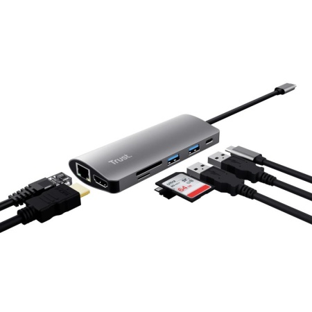 Trust Dalyx 7in1 USB-C Multiport Adapter - Img 13