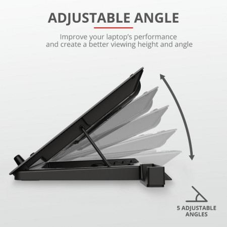 Trust GXT 1125 Quno Laptop Cool Stand 17 - Img 4