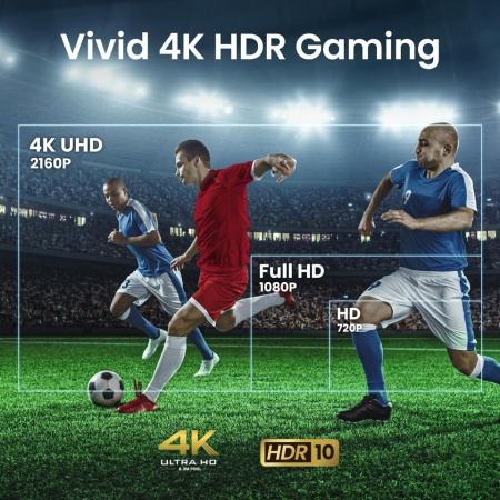 Videoproiector Laser pentru Gaming BenQ 4K UHD, 3200 ANSI Lumeni, Rezoluție Nativă 3840 x 2160, Răspuns Rapid 4ms la 240Hz, Acoperire 95% Rec.709, HDMI - Img 6