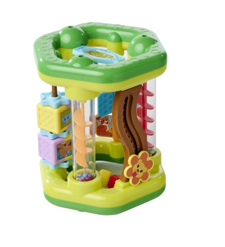 ABC JUCARIE HEXAGON CU ACTIVITATI PENTRU BEBELUSI 18CM - Img 2