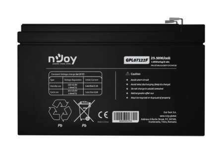 ACUMULATOR NJOY GPL07122F 12V - Img 10