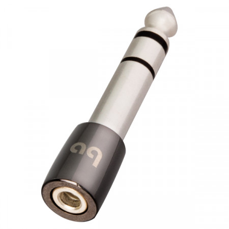Adaptor casti Jack6.3 tata la Jack3.5 mama Audioquest, Extreme-Purity Solid Copper