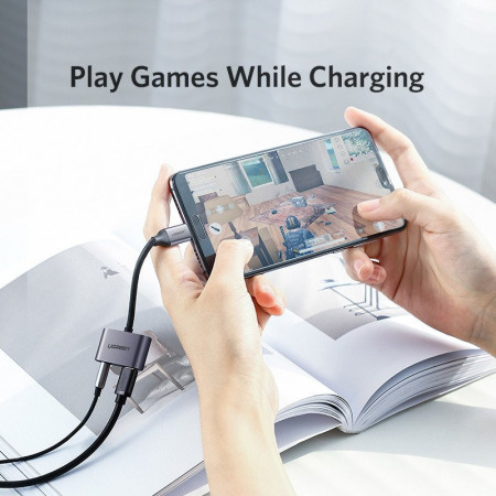 Adaptor UGREEN USB-C la USB-C si jack 3.5mm - Img 6