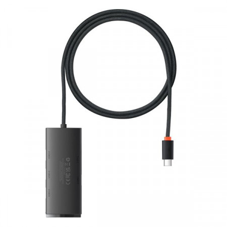 Adaptor USB tip C Baseus Lite Series HUB - 4x USB 3.0 1m negru (WKQX030401) - Img 7
