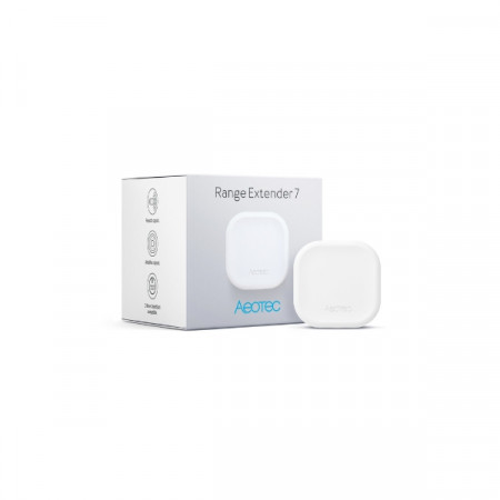 Aeotec Range Extender 7 pentru protocoalele Z-Wave si Z-Wave Plus (ZW189-C15)