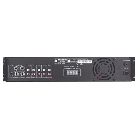 AMPLIFICATOR LINIE 100V 120W 3MIC/ 2AUX - Img 3