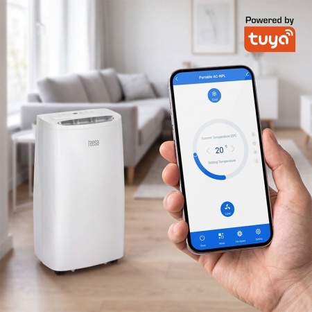 APARAT MOBIL AER CONDITIONAT 14000BTU WI-FI TUYA - Img 4