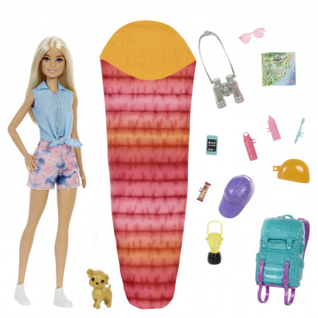 BARBIE CAMPING BARBIE MALIBU CU ACCESORII - Img 3