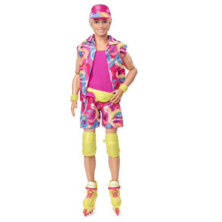 BARBIE THE MOVIE PAPUSA KEN CU PATINE CU ROTILE - Img 2