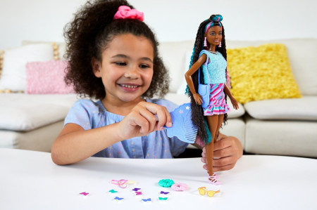 BARBIE TOTALLY HAIR PAPUSA BARBIE CURCUBEU - Img 3