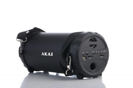 Boxa portabila Akai ABTS-12C, radio FM, karaoke, negru - Img 3