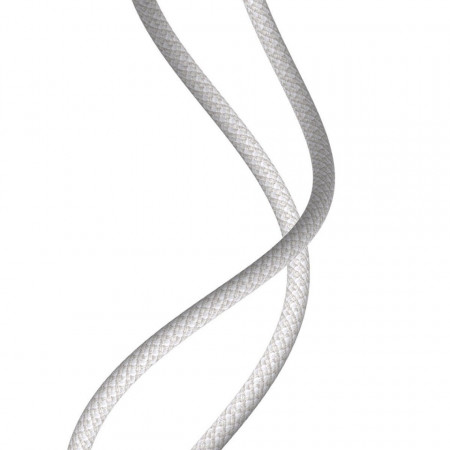 Cablu Baseus High Density Braided Cable Type-C laLightning, PD, 20W, 1m (White) - Img 3