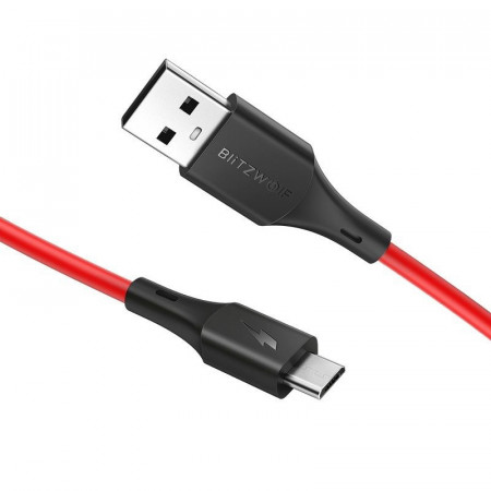 Cablu de date Micro USB BlitzWolf BW-MC13 2A 1m - Img 3