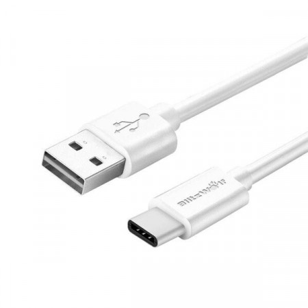 Cablu de date USB-C BlitzWolf BW-CB10 , 1m , alb - Img 2