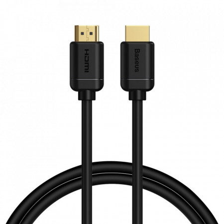 Cablu HDMI 2.0 Baseus, 4K 60 Hz 3D HDR 18 Gbps 1 m , negru (CAKGQ-A01)