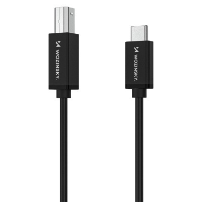 Cablu Imprimanta WZK WKDDY2S, USB-C - USB-B, 2m, Negru - Img 8