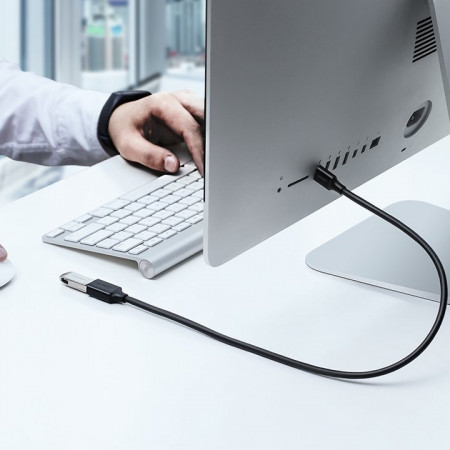 Cablu prelungire Ugreen USB 3.0 (female) - USB 3.0 (male) 1m black (10368) - Img 6