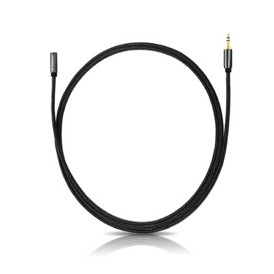 Cablu prelungitor mini jack Wozinsky (femelă-mascul) cablu prelungitor AUX 3 m negru - Img 3