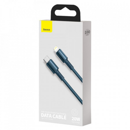 Cablu telefon, Baseus USB Type C - Lightning , Power Delivery fast charge 20 W 1 m blue (CATLGD-03) - Img 7