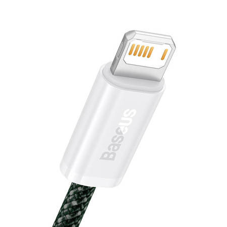 Cablu USB pentru seria Lightning Baseus Dynamic 2, 2.4A, 1m (verde) - Img 4
