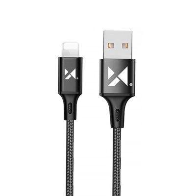 Cablu Wozinsky USB - Lightning 2,4A 2m negru (WUC-L2B)