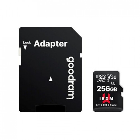 Card de memorie Goodram Microcard 256 GB micro SDHC SDXC UHS-I U3 V30 black (IR-M3AA-2560R12) - Img 3
