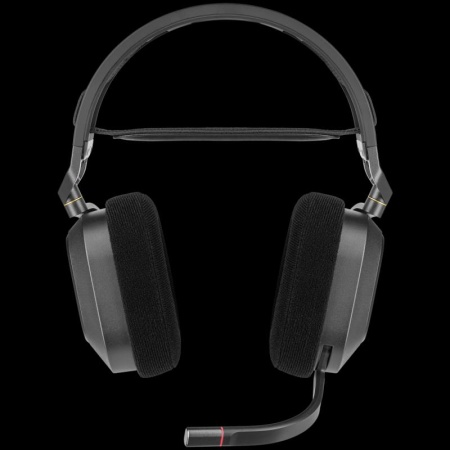 Casti Gaming Corsair HS80 RGB USB Carbon - Img 7