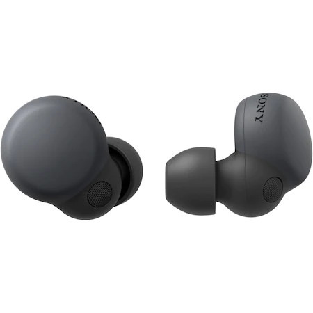 Casti In-Ear Sony LinkBuds S WF-LS900NB, True Wireless, Noise Cancelling, Bluetooth, Microfon, Fast Pair, IPX4, Autonomie de pana la 20 ore, Negru