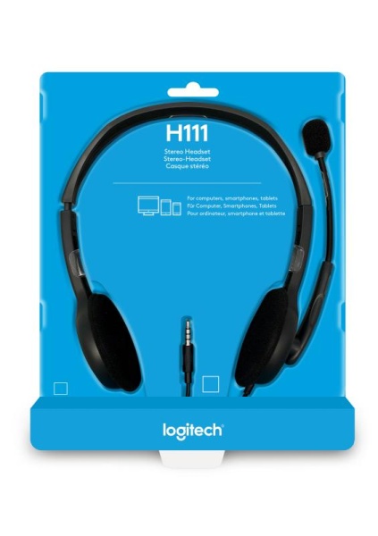 Casti Logitech H111, negru - Img 11