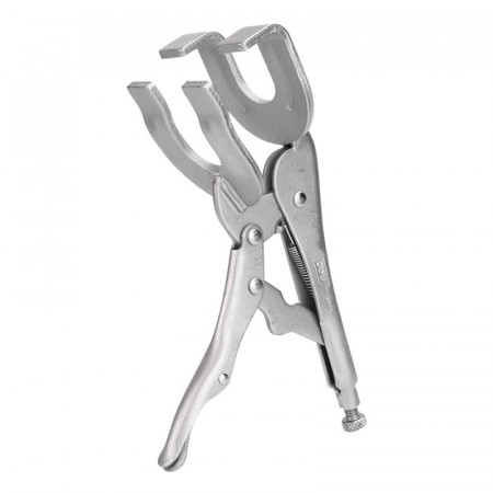 Cleste de blocare pentru sudare Deli Tools EDL20017 (argintiu)