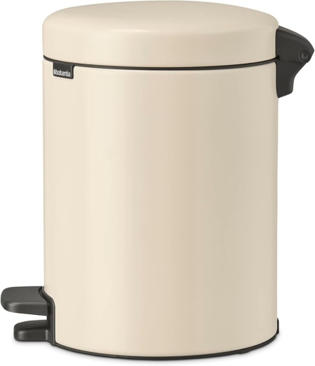 Coș de gunoi cu pedală Brabantia NewIcon, capacitate 5L, închidere silențioasă Soft-Close, găleată interioară detașabilă, Dreamy Crem - Img 9