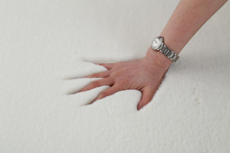 Covor shaggy soft blanita 70x140 cm - Img 2