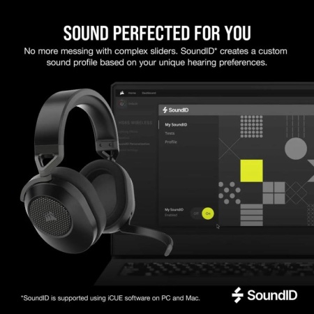 CR HEADPHONES HS65 WIRELESS CARBON V2 - Img 9
