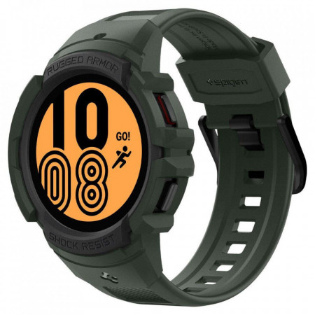 Curea Ceas SPIGEN RUGGED ARMOR "PRO" pentru GALAXY 4 44 MM VERDE MILITAR