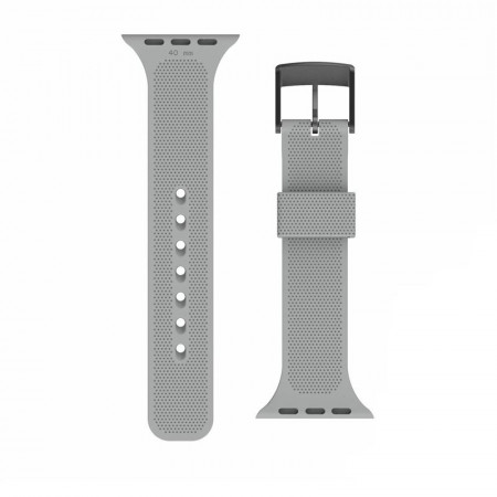 Curea silicon UAG U Silicone Strap Apple Watch 38/40mm Gri - Img 3