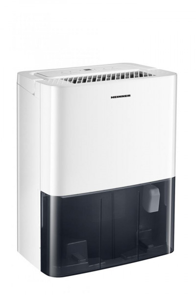 Dezumidificator Heinner HDU-M10, 10L/24h, control electronic, auto-restart, auto-oscilare, auto-dezghetare, timer 24h, 2.1L, maner, alb