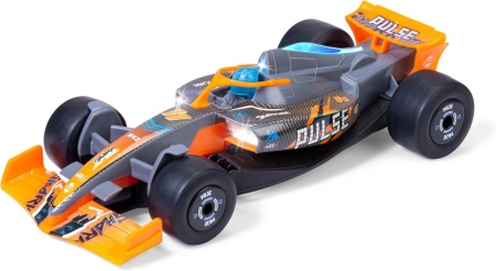 DICKIE TOYS FORMULA RACER MASINA TEAM PULSE CU LUMINI SI SUNETE SCARA 1 LA 24 - Img 2