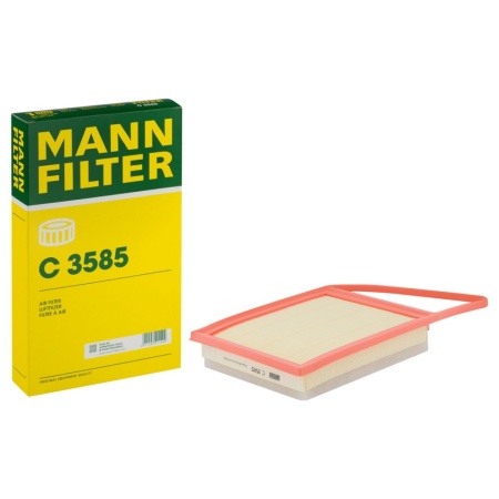 Filtru aer motor MANN-FILTER 349x205x51 mm, compatibil Citroen Berlingo II, C3 II, C4, DS3 / Peugeot 207, 208, Partner II - Img 2