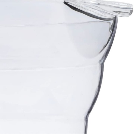 Frapiera ovala din plastic acrilic, Professional Cubo, 13 litri - Img 3