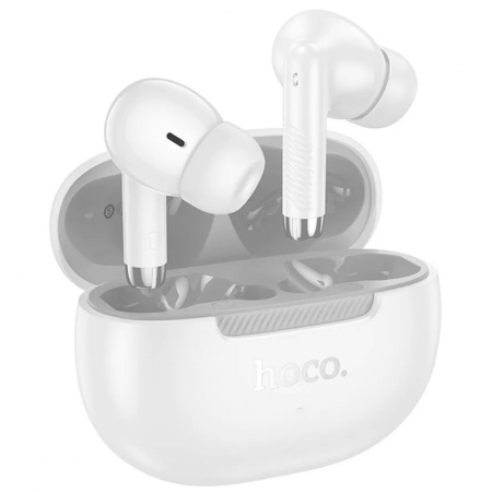 Handsfree Bluetooth HOCO EQ24, TWS, Alb - Img 3