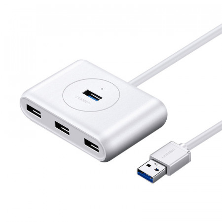 Hub multifunctional Ugreen Type c - 4 x USB 3.0 1m white (CR113)